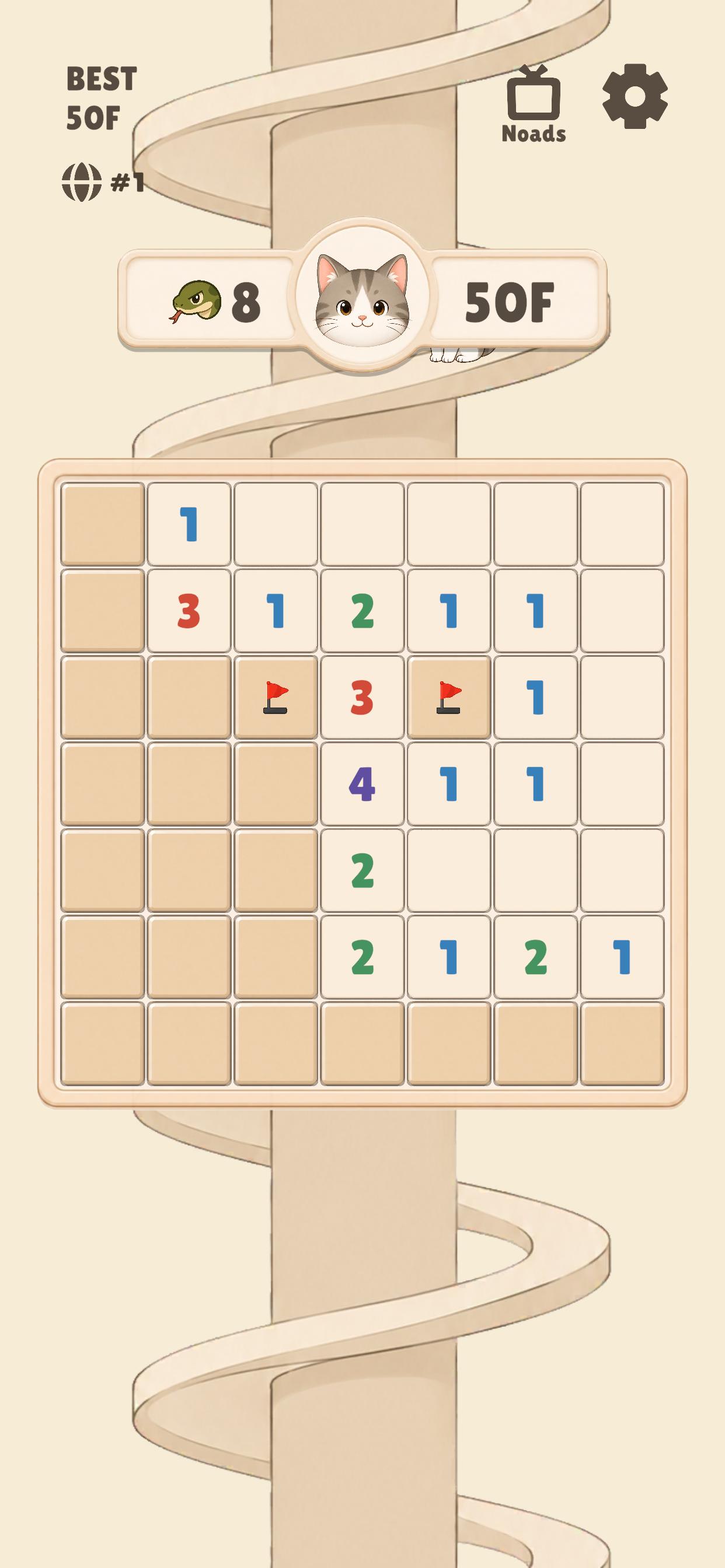 Meow Sweeper Tower Screenshot 3